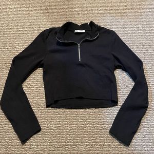 Zara Long Sleeve Crop